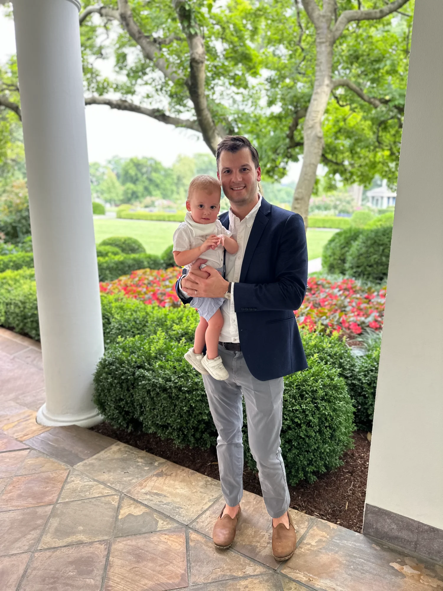 Michael Schoengold Beatty with family